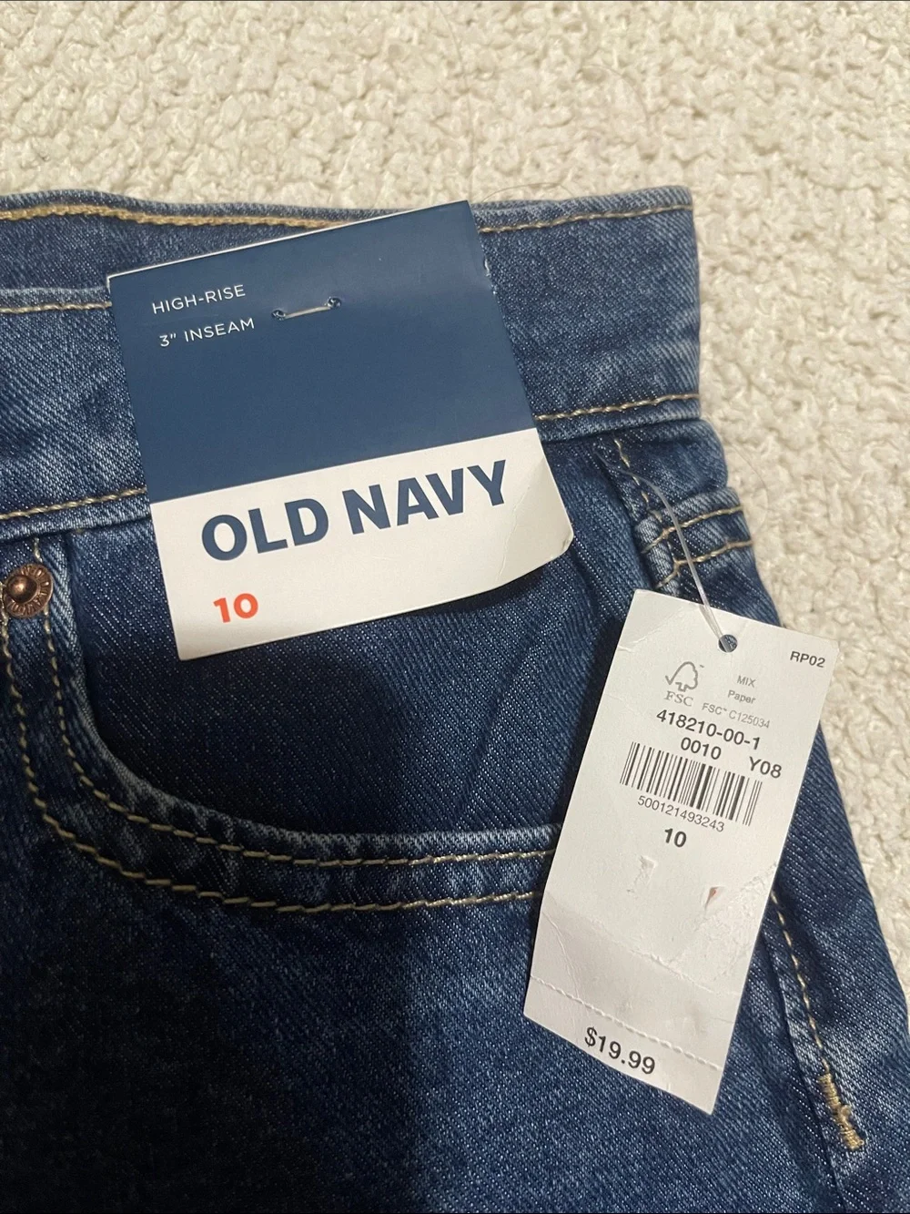 NWT- Old Navy - girl’s 10. Two Shorts Bundle